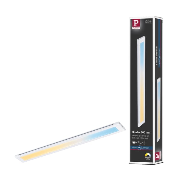 Paulmann CleverConnect LED strålkastare Border Spot Tunable White 5W Vit matt