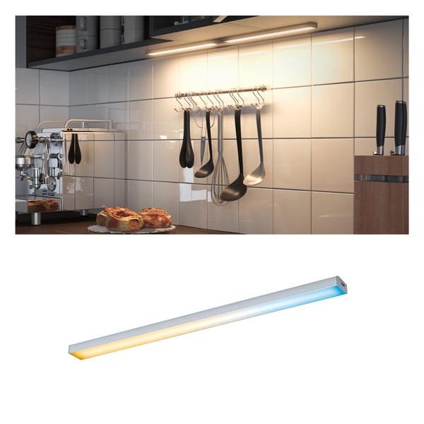 Paulmann CleverConnect LED strålkastare Barre Tunable White 3,5W Krom matt Paulmann CleverConnect LED strålkastare Barre Tunable White 3,5W Krom matt