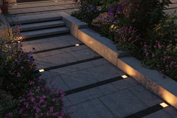 Paulmann LED infälld golvlampa Smart Home Zigbee 3.0 Brick Insektsvänlig IP67 vinkelformad 100x100 mm Tunable Warm 1W 18lm 230V Rostfritt stål Rostfritt stål