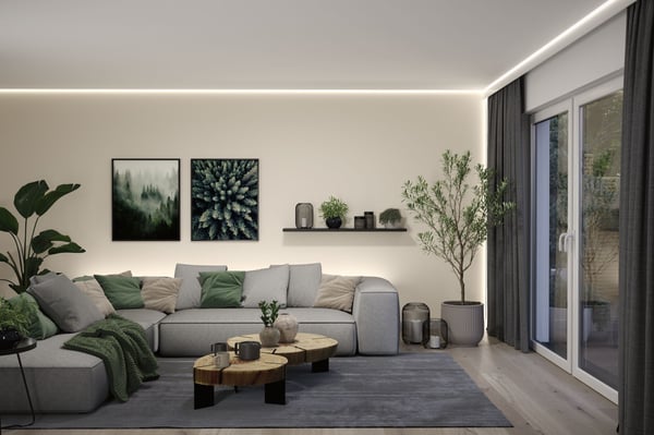 Paulmann MaxLED 1000 LED remsa Förlängning 1m Varmvitt 7,2W 1100lm/m 2700K