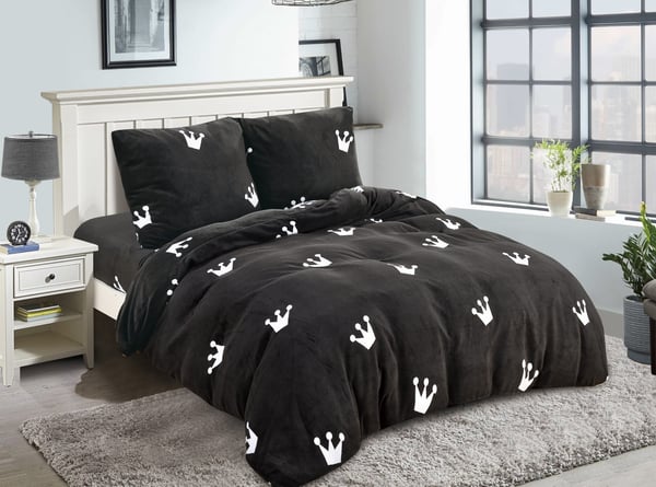 Premium mikrokuitu vuodevaatteet "Bear" 140x200 Cashmere Touch
