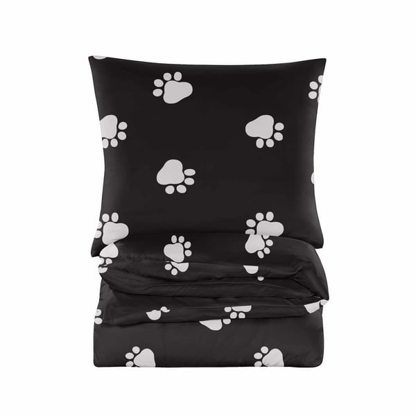 Puuvillainen vuodevaate 160x200 tassut