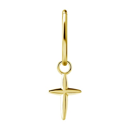 Berlocker CoCr NF guldkors D-048