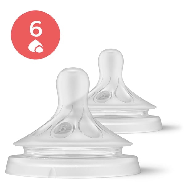 Philips AVENT Natural Response SCY966/02 smokker Flow 6 antikolikkventil 2-pk