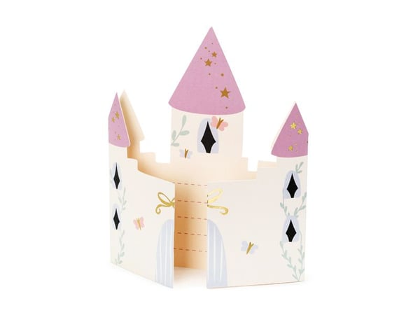 PartyDeco ZPP7, Syntymäpäivä, Monivärinen, Vaaleanpunainen, Paperi, 6 kpl, 125 mm, 155 mm