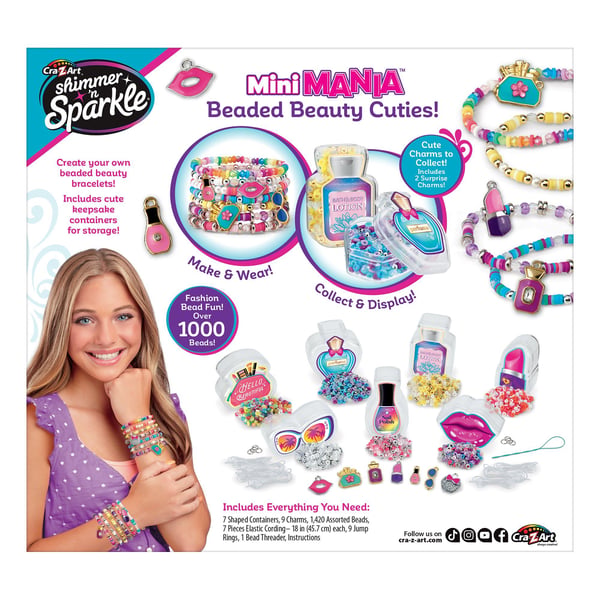 SHIMMER N SPARKLE MINI MANIA BEAUTY CHARMS