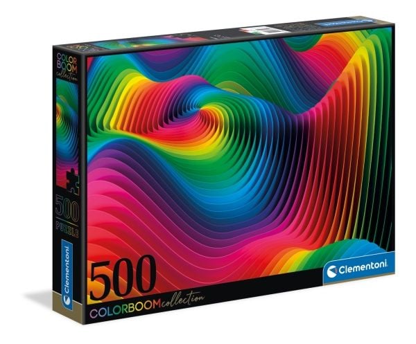 Clementoni ColorBoom - Waves - puslespill - 500 deler
