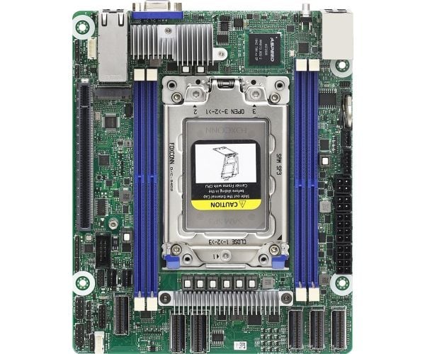 ASRock Rack ROMED4ID-2T hovedkort AMD EPYC 7000 Socket SP3 Mini-ITX DDR4