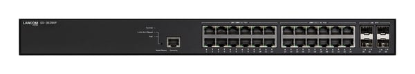 LANCOM GS-3628XP - Switch - L3 - Styrt - 12 x 10/100/1000/2.5G (PoE+) + 12 x 10/100/1000 (PoE+) + 4 x 10 Gigabit SFP+ - rackmonterbar, stasjonær - ...