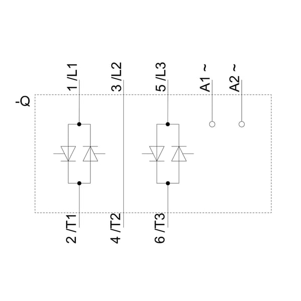 Siemens 3RF3416-2BB26 Halvlederkontaktor 2 x sluttekontakt 9 A 1 stk 1 stk