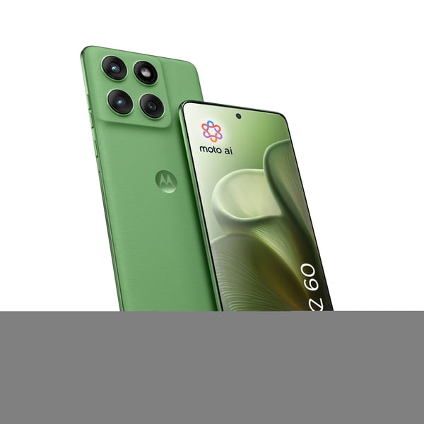 Motorola edge 60 -älypuhelin, 5G, 512 GB, PANTONE Shamrock