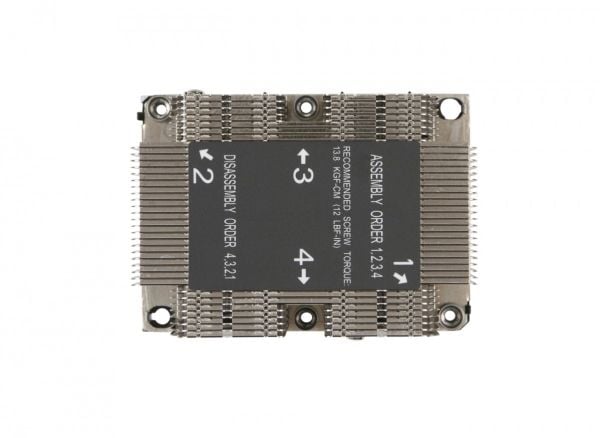 Super Micro Supermicro - Prosessorijäähdytin - (Socket P) - 2U - SUPERMICRO X11SPW-CTF, X11SPW-TF -prosessoreille (SNK-P0068PS)