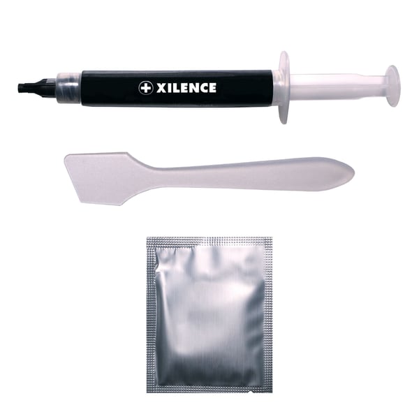 Xilence XZ018 / ZUB-XPTP, Termisk pasta, 5,15 W/m-K, Svart, Vit, 0,201 ° C/W, -30 - 280 ° C, 110 mm