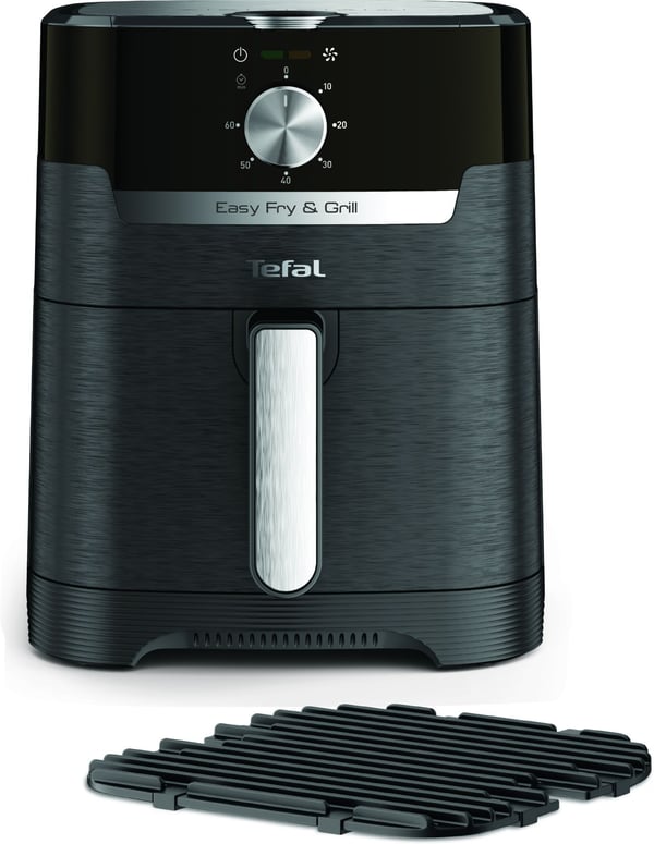 Tefal Easy Fry & Grill EY5018, Varmluftsfritös, 4,2 l, 80 ° C, 200 ° C, 6 personer, 60 min