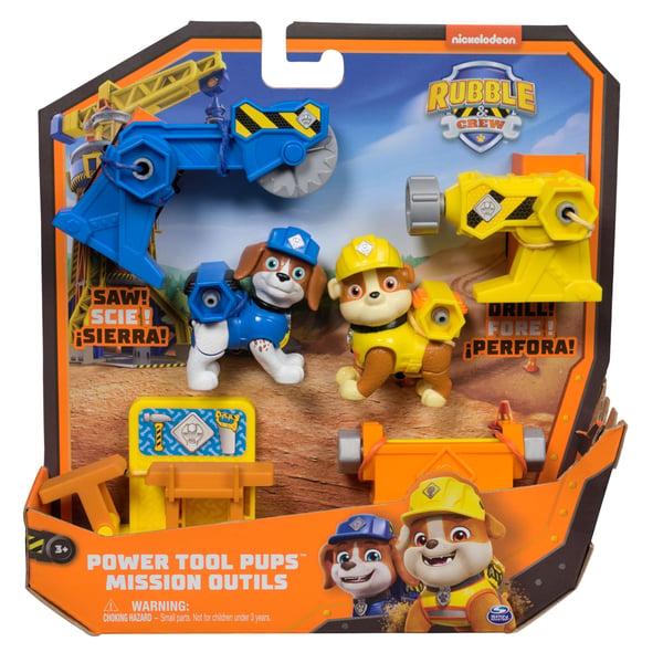 Rubble & Crew Power Tool Pups 2 Pack