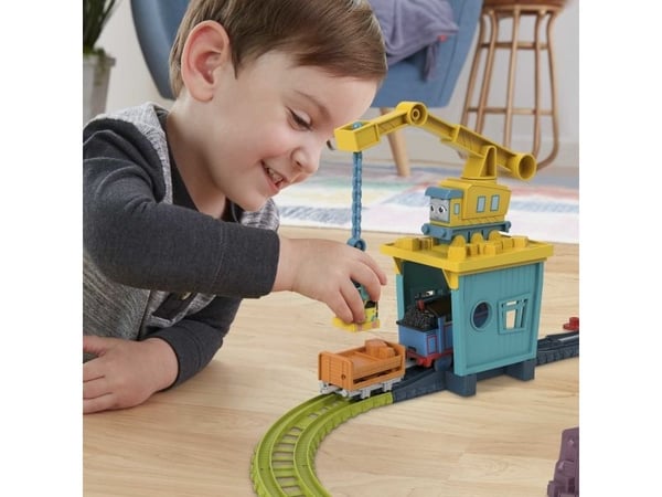 Thomas og vennene-lekesettet "Carly og tranen Sandi"