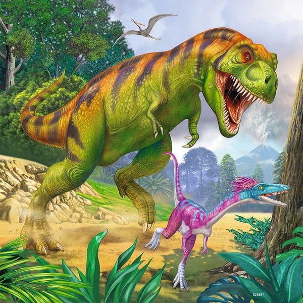 Ravensburger 4005556093588, 49 kpl, Dinosaurukset, 5 vuosi/vuosia