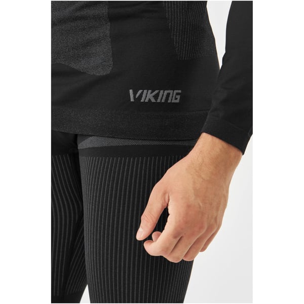 Viking Dante termoundertøy for menn svart og grått 500-15-1717-08 L