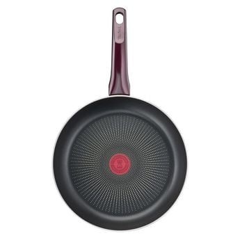 Tefal Resist Intense D52202, Rund, All-bruk panne, Svart, Rød, Titan, 175 °C, Aluminium