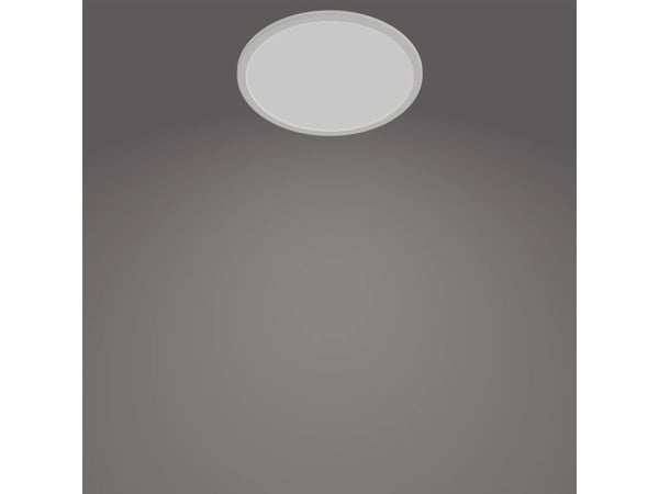 Philips Superslim CL550 - Vägg-/taklampa - LED - 15 W - 4000 K - rund - vit