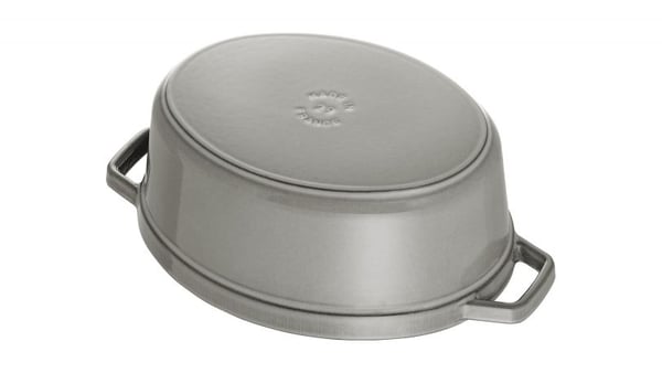 Staub Cocotte, Grå, Støpejern, 27 cm, 5 kg