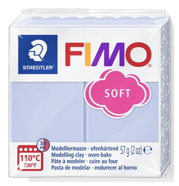 Staedtler FIMO 8020-T31, Modellera för barn, Keramik, Ljusblå