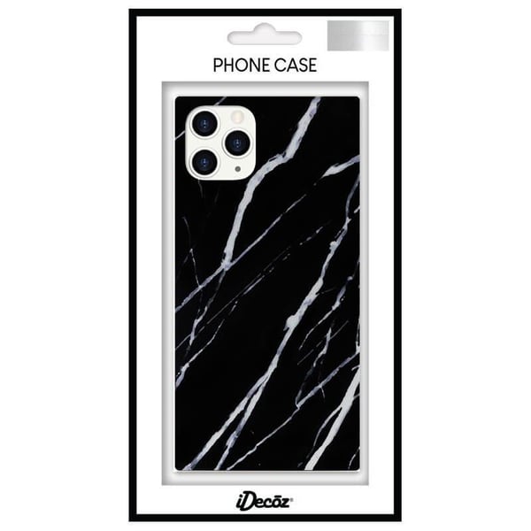 iDecoz BM862PC8, Suojus, Apple, iPhone 11 Pro Max, 16,5 cm (6.5"), musta, Valkoinen