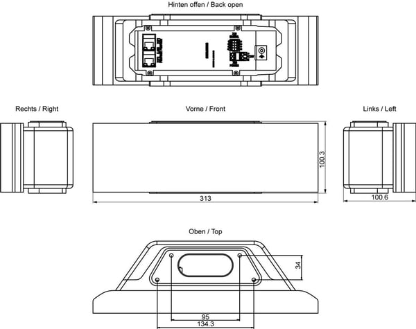 Siemens 6AV76741LA320AA0 6AV7674-1LA32-0AA0 PLC-utbyggnadsmodul