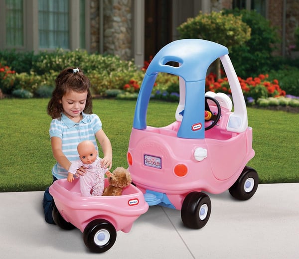 BILLITTLE TIKES COZY COUPE TILHENGER PRINSESSE ROSA