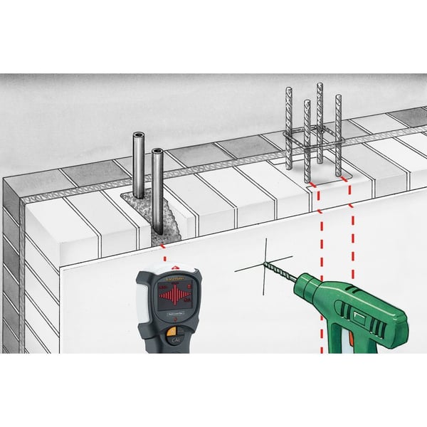 Laserliner MultiScanner Plus, Lithium-Ion (Li-Ion), 3,7 V, 3 timer, 300 mAh, 87 mm, 38 mm