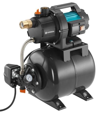 Gardena 9023-20, 800 W, AC, 4,1 stang, 3700 l/t, Sort