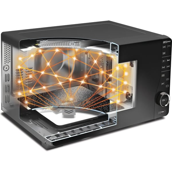 Whirlpool MWF 420 BL - Mikrovågsugn - 25 liter - 800 W - svart