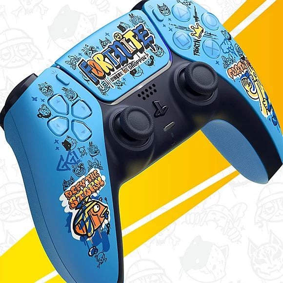 Sony Interactive Entertainment DualSense V2 - FORTNITE Limited Edition, Pad-ohjain, Android, MAC, PC, PlayStation 5, iOS, D-pad, Kotipainike, Asetu...