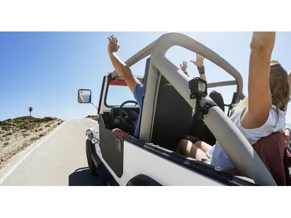 GoPro Large Tube Mount, Kameran kiinnitys, Musta