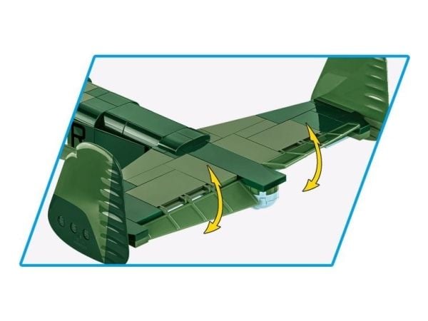 COBI Dornier Do 17Z-2, Rakennuspakkaus, 10 vuosi/vuosia, 1383 kpl