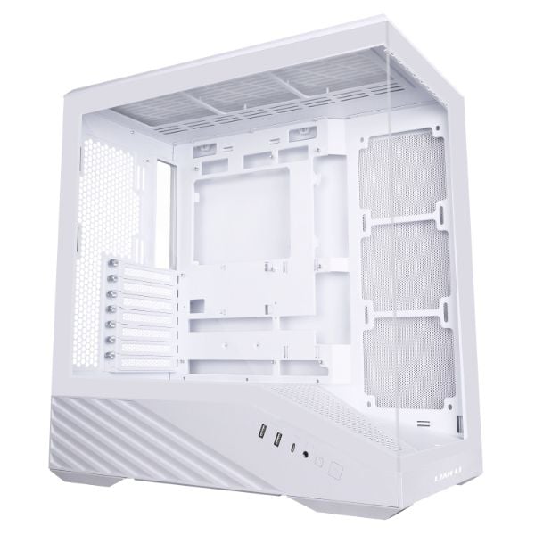 Lian Li Vector V100 PC-chassi ATX Midi Tower G99.V100RW.00, vitt