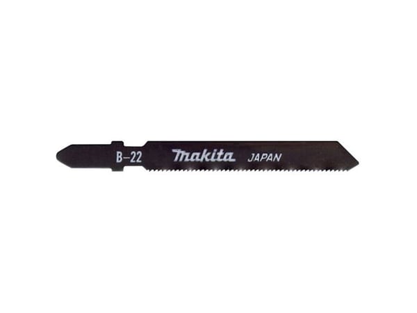 Makita B-22 - Stikksagblad - 5 deler - T-skaft - lengde: 75 mm - for Makita 4329J, 4351FCTJ, JR1000FTJ, JV0600J