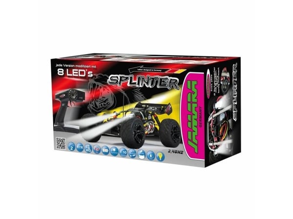 Jamara Splinter EP, Bil, Lithium polymer (LiPo), 3700 mAh