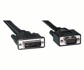 InLine DVI-A - D-Sub M-M 5m, 5 m, DVI-A, D-sub (DB-25), Svart, Hankjønn/hankjønn, 394 g