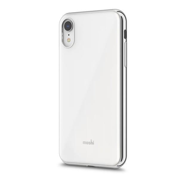 Moshi iGlaze, Border, Apple, iPhone XR, Sølv, Hvit