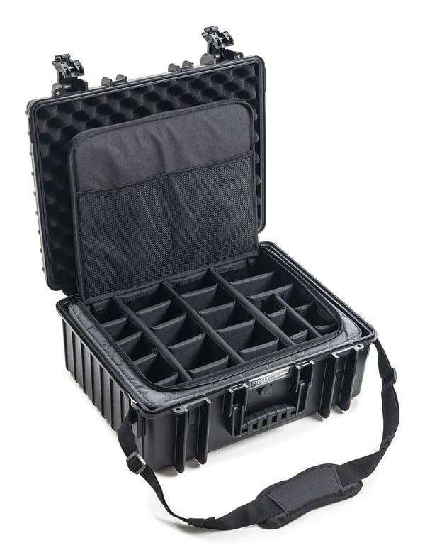 B&W Cases PP.326.TEX, Hårt fodral, Svart, Polyester, Polypropylen (PP), Monokromatiskt, 32,6 l, -30 - 80 ° C