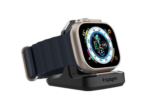 Spigen AMP05764, Stå, Smartklokke, Svart, Apple, Apple Watch Series, Termoplastisk polyuretan (TPU)