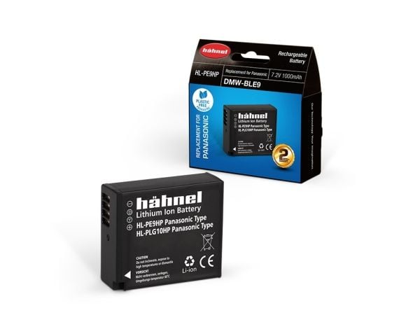 Hahnel HL-PE9HP (DMW-BLE9), 1000 mAh, 7,2 V, Litiumioni (Li-Ion)
