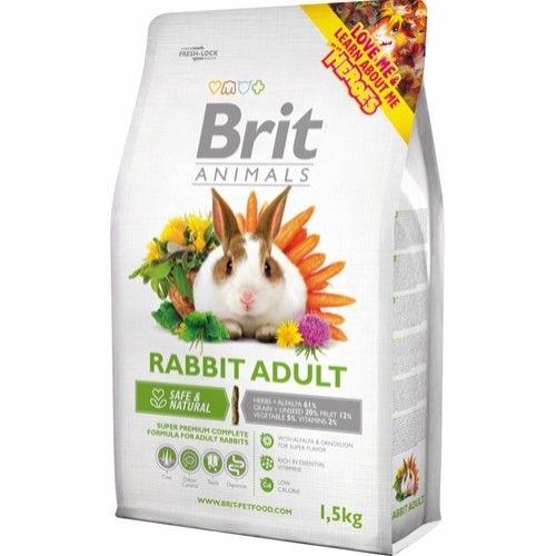 Brit Animals kanin vuxen komplett
