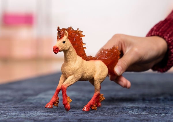 Schleich Elementa Fire Unicorn Sto
