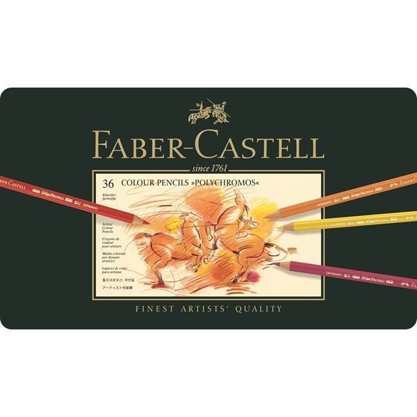 Faber-Castell 110036, Sininen, Punainen, Puu, Multi, 30 kpl