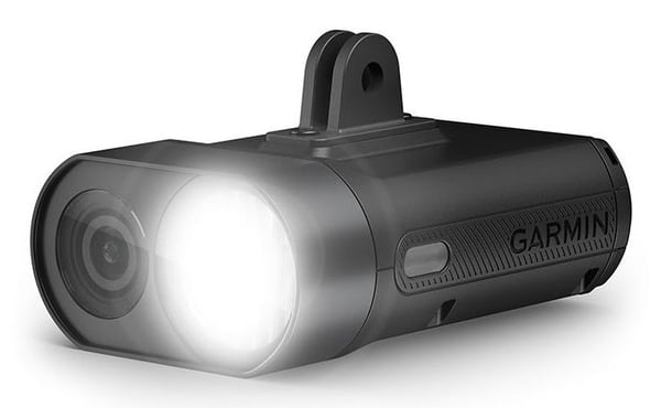 Garmin Varia Vue frontlykt 600 lm 4K-kamera IPX7, svart