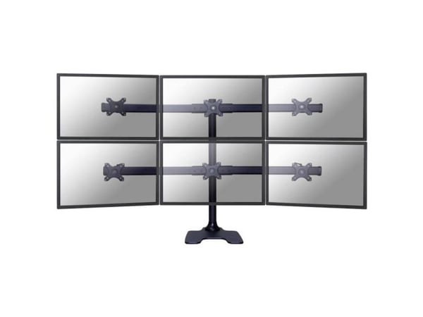 Neomounts FPMA-D700D6, Puristin, 8 kg, 48,3 cm (19"), 68,6 cm (27"), 100 x 100 mm, Musta