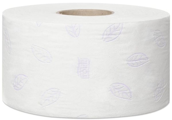 Toiletpapir Tork T2 Mini Jumbo Extra Soft Premium 3-lags hvid 120m - (12 ruller pr. karton)