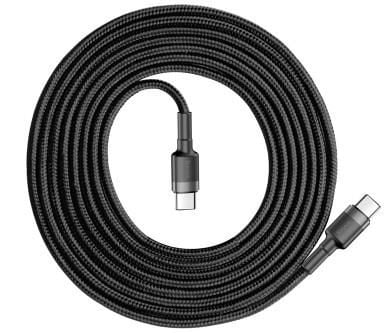 Baseus USB-kaapeli Cafule-kaapeli 2x USB-C QC QC 3A 2m PD musta universaali